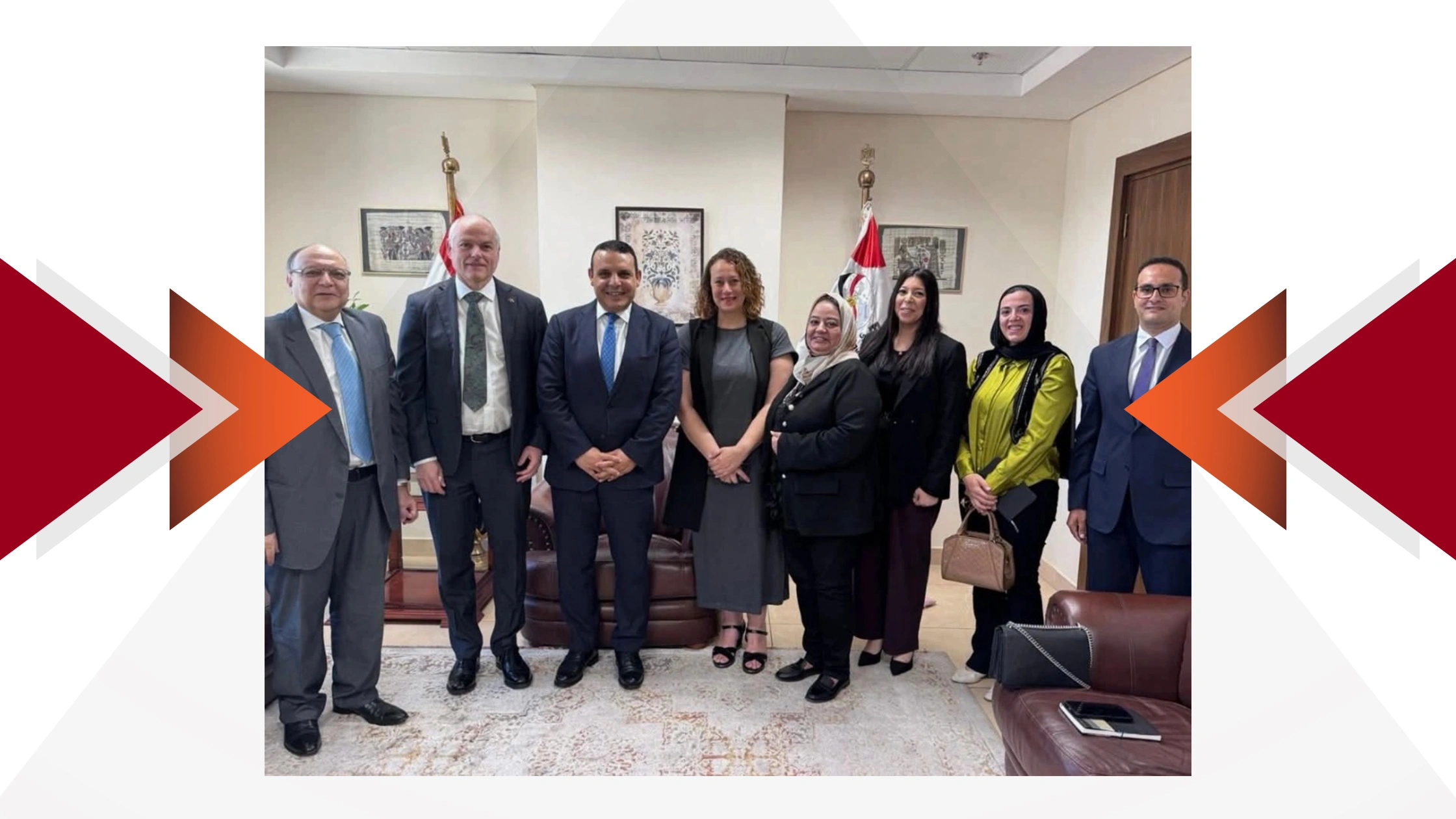 New Benefit Organized Meeting with Egyptian Commercial Service (ECS) and Australian Ambassador